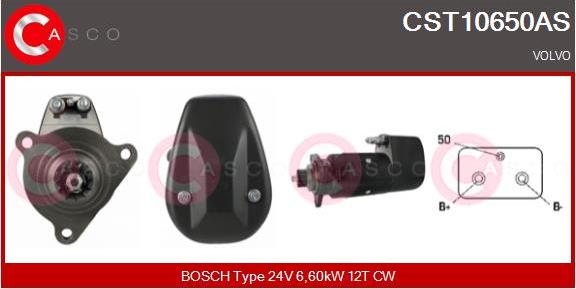 Casco CST10650AS - Стартер unicars.by