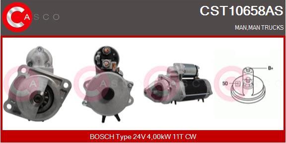 Casco CST10658AS - Стартер unicars.by