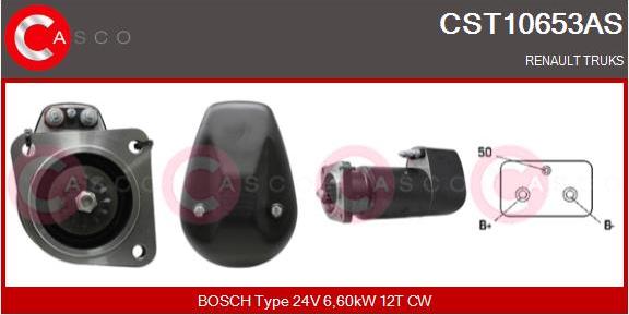 Casco CST10653AS - Стартер unicars.by