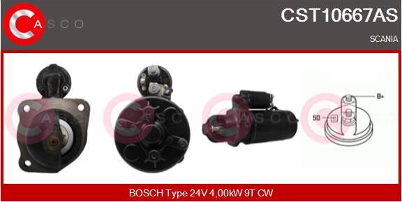 Casco CST10667AS - Стартер unicars.by