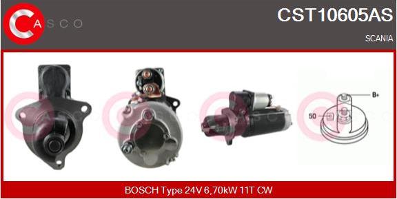 Casco CST10605AS - Стартер unicars.by