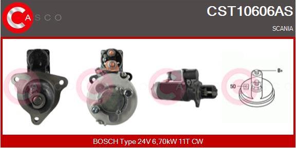 Casco CST10606AS - Стартер unicars.by