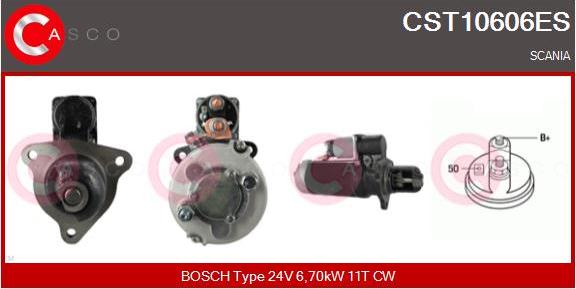 Casco CST10606ES - Стартер unicars.by