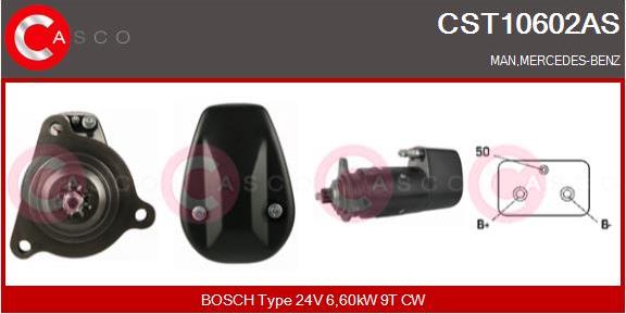 Casco CST10602AS - Стартер unicars.by