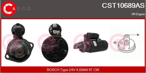 Casco CST10689AS - Стартер unicars.by