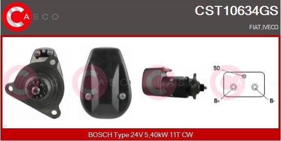 Casco CST10634GS - Стартер unicars.by