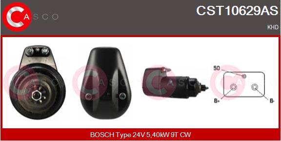 Casco CST10629AS - Стартер unicars.by