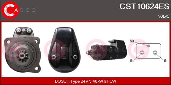 Casco CST10624ES - Стартер unicars.by