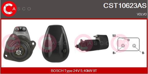 Casco CST10623AS - Стартер unicars.by