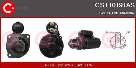 Casco CST10191AS - Стартер unicars.by