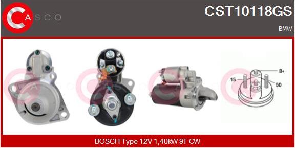 Casco CST10118GS - Стартер unicars.by