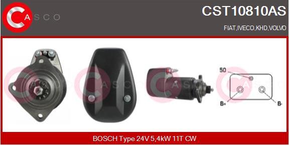 Casco CST10810AS - Стартер unicars.by