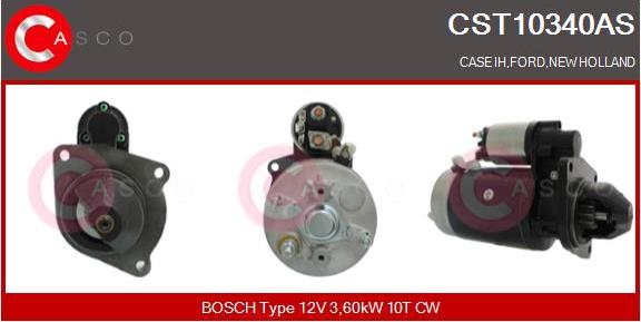 Casco CST10340AS - Стартер unicars.by