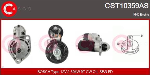 Casco CST10359AS - Стартер unicars.by