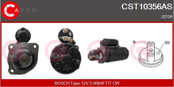 Casco CST10356AS - Стартер unicars.by