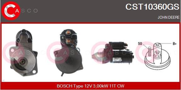 Casco CST10360GS - Стартер unicars.by