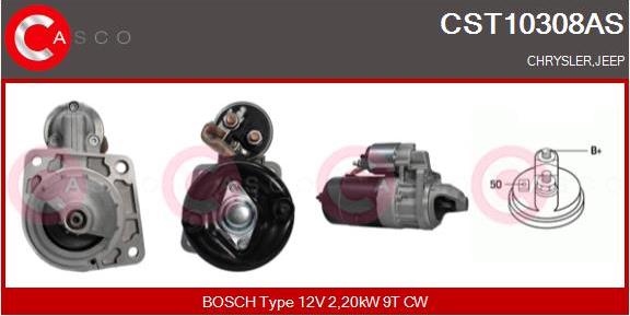 Casco CST10308AS - Стартер unicars.by