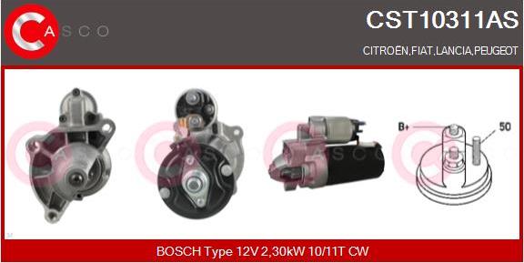 Casco CST10311AS - Стартер unicars.by