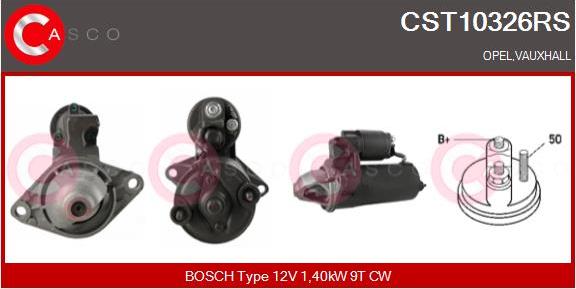 Casco CST10326RS - Стартер unicars.by