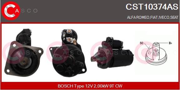 Casco CST10374AS - Стартер unicars.by