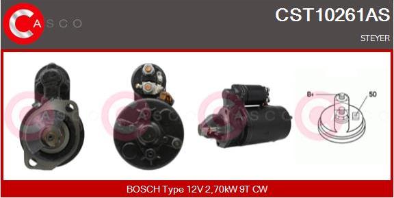 Casco CST10261AS - Стартер unicars.by