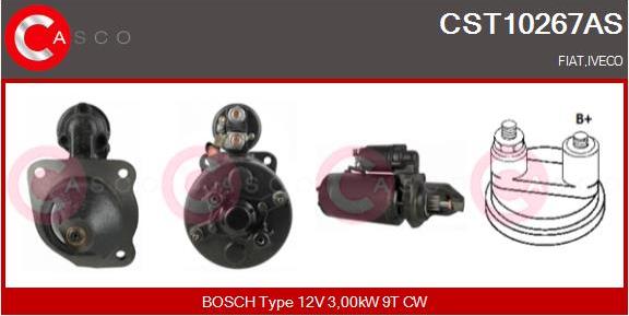 Casco CST10267AS - Стартер unicars.by