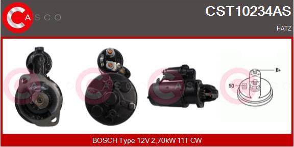 Casco CST10234AS - Стартер unicars.by