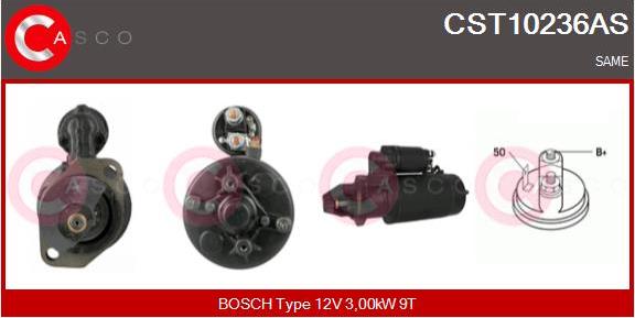 Casco CST10236AS - Стартер unicars.by