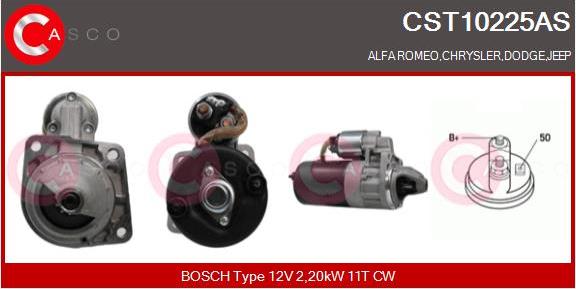 Casco CST10225AS - Стартер unicars.by