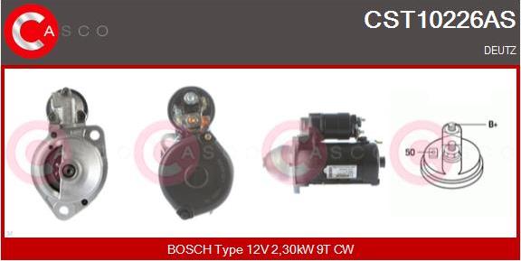 Casco CST10226AS - Стартер unicars.by