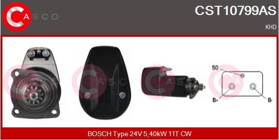 Casco CST10799AS - Стартер unicars.by