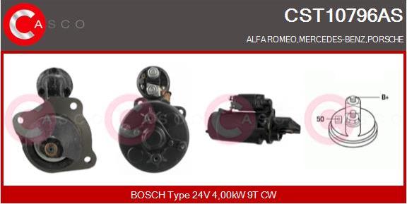 Casco CST10796AS - Стартер unicars.by