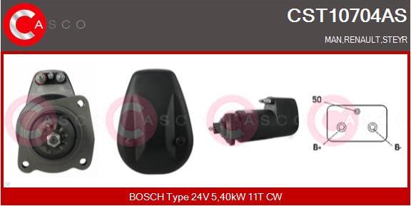 Casco CST10704AS - Стартер unicars.by