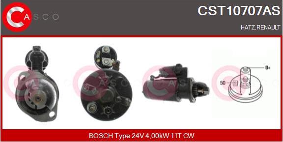 Casco CST10707AS - Стартер unicars.by