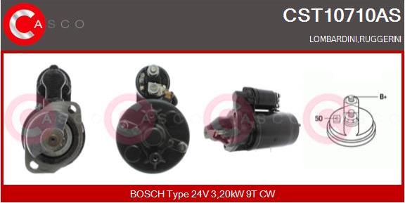 Casco CST10710AS - Стартер unicars.by