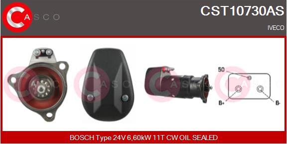 Casco CST10730AS - Стартер unicars.by