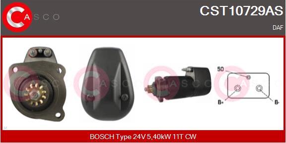 Casco CST10729AS - Стартер unicars.by