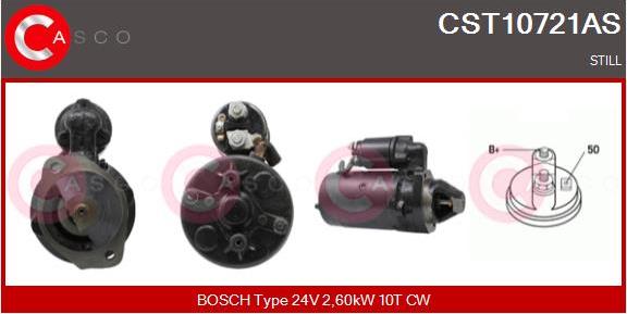 Casco CST10721AS - Стартер unicars.by