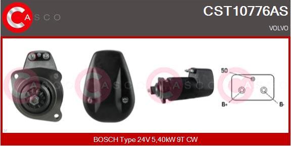 Casco CST10776AS - Стартер unicars.by