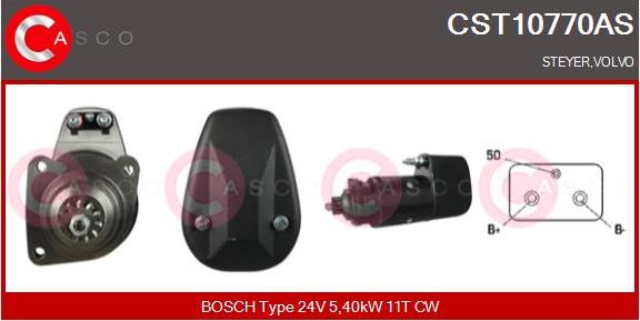 Casco CST10770AS - Стартер unicars.by