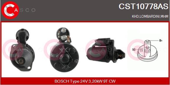 Casco CST10778AS - Стартер unicars.by