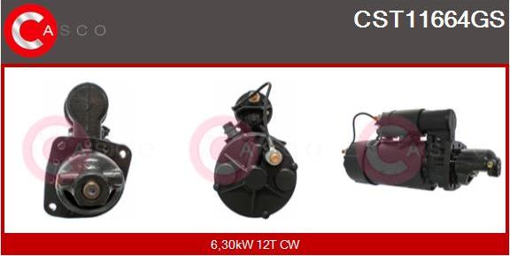 Casco CST11664GS - Стартер unicars.by