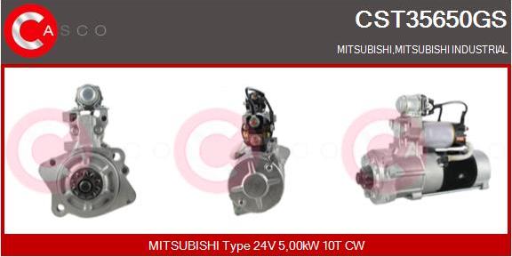 Casco CST35650GS - Стартер unicars.by