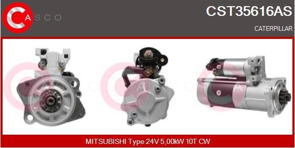 Casco CST35616AS - Стартер unicars.by