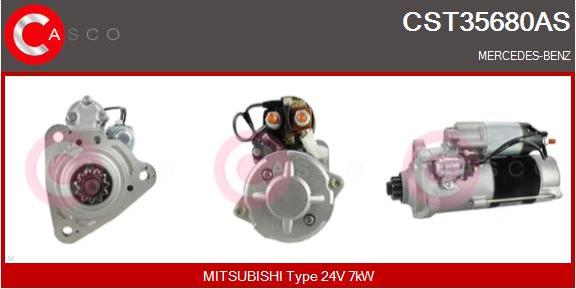 Casco CST35680AS - Стартер unicars.by