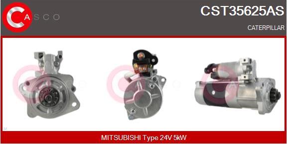 Casco CST35625AS - Стартер unicars.by