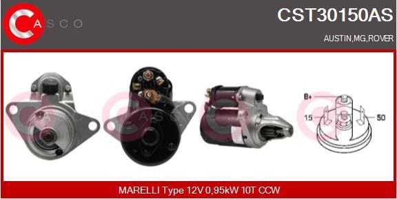 Casco CST30150AS - Стартер unicars.by