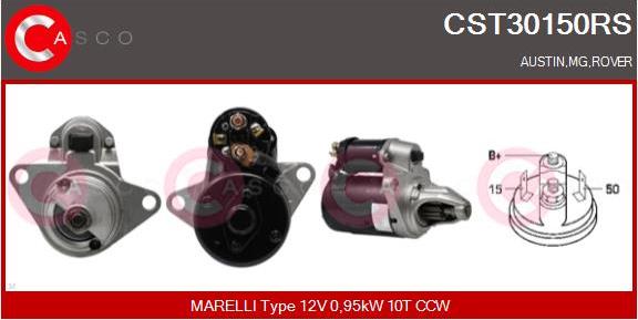 Casco CST30150RS - Стартер unicars.by