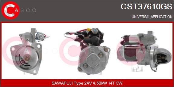 Casco CST37610GS - Стартер unicars.by