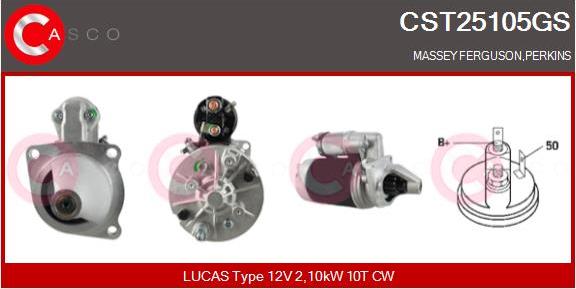 Casco CST25105GS - Стартер unicars.by